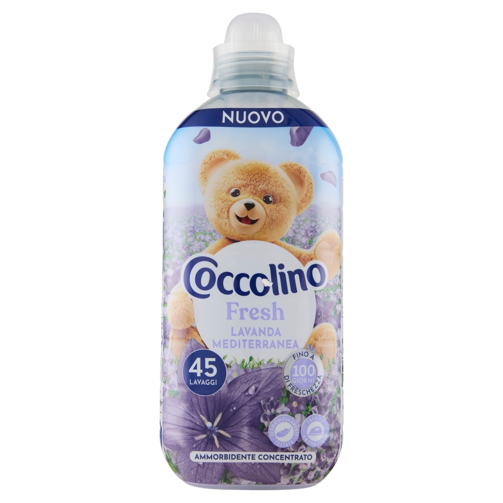 Coccolino Ammorbidente Concentrato Fresh Lavanda Mediterranea 45 Lavaggi 952 ml